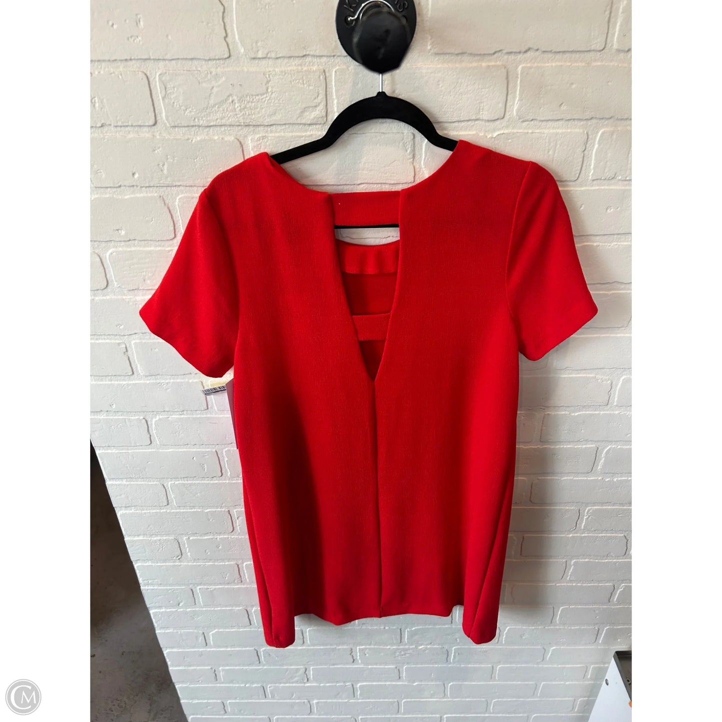 Dress Casual Short By Bobeau In Red, Size: M