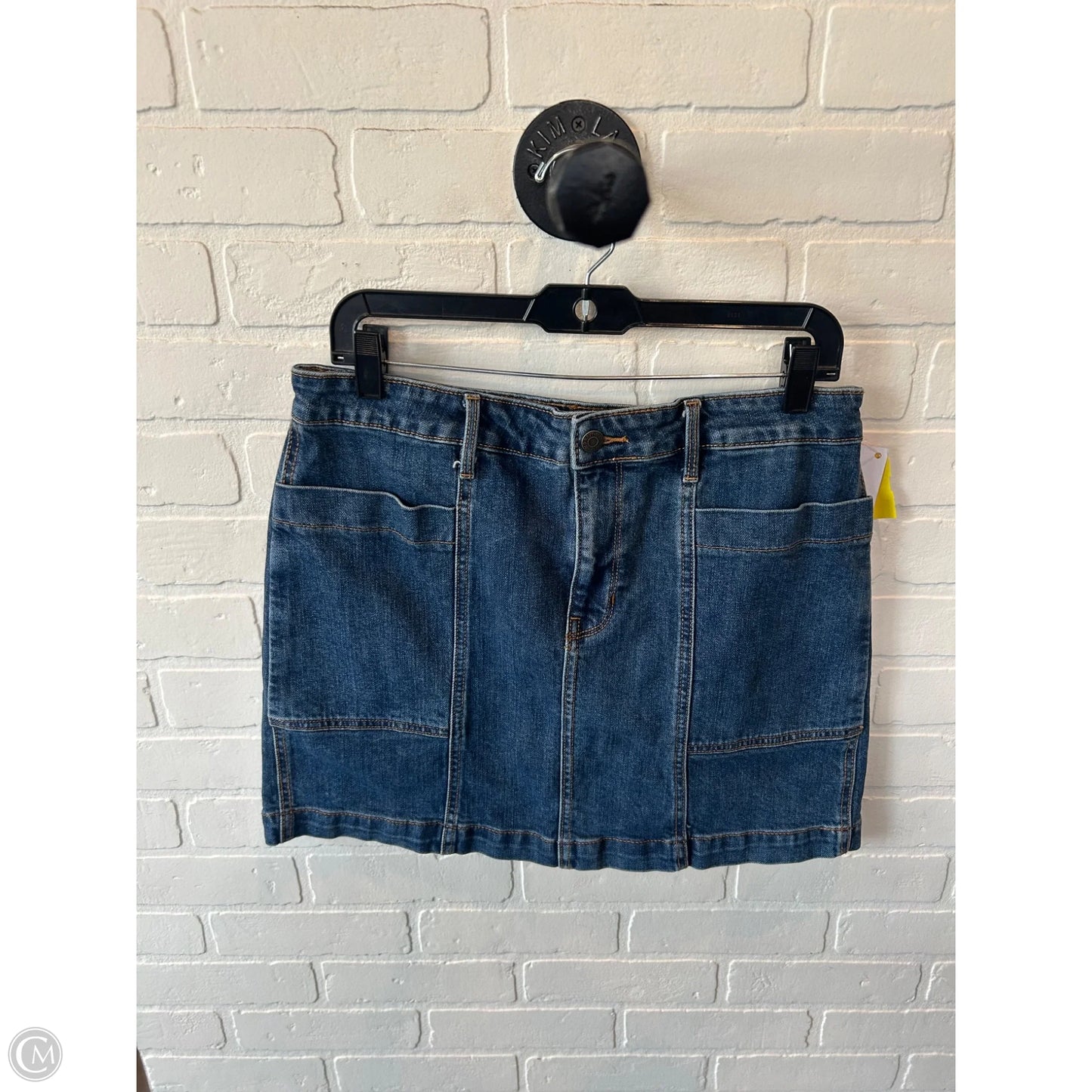Skirt Mini & Short By Old Navy In Blue Denim, Size: 10