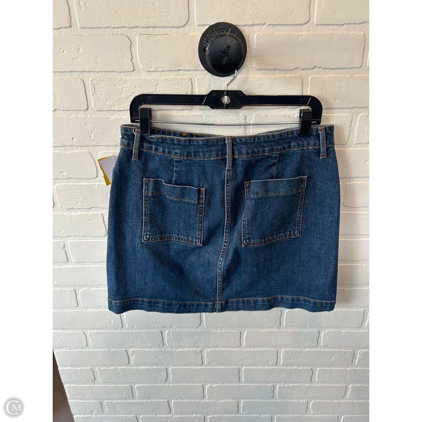 Skirt Mini & Short By Old Navy In Blue Denim, Size: 10