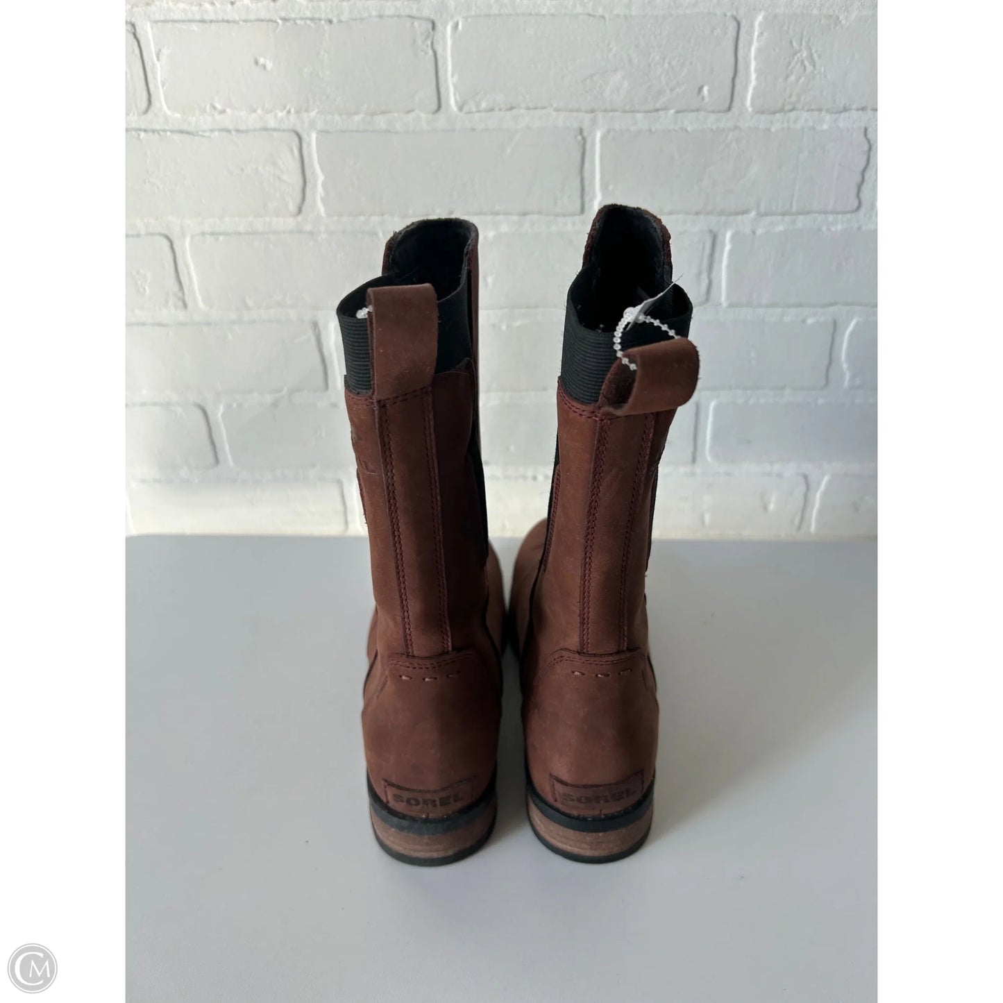 Boots Mid-calf Flats By Sorel In Brown, Size: 8