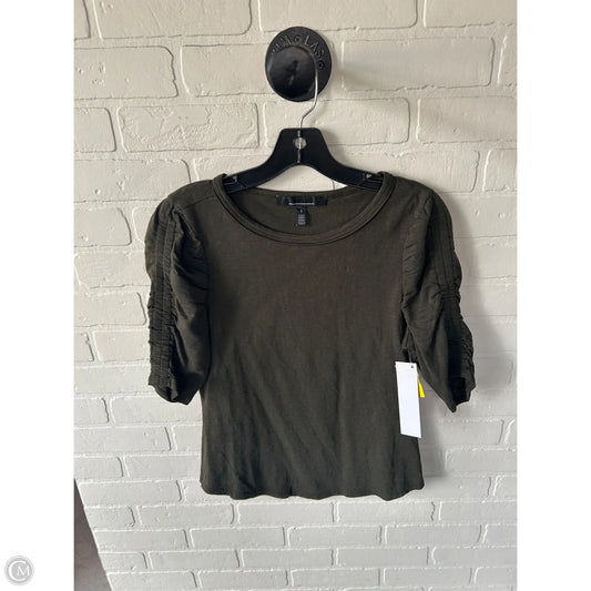 Top Short Sleeve By White House Black Market In Green, Size: S