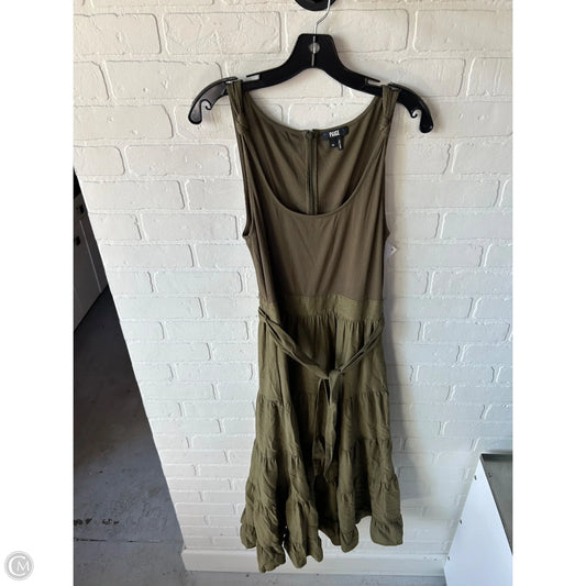 Dress Casual Midi By Paige In Green, Size: M