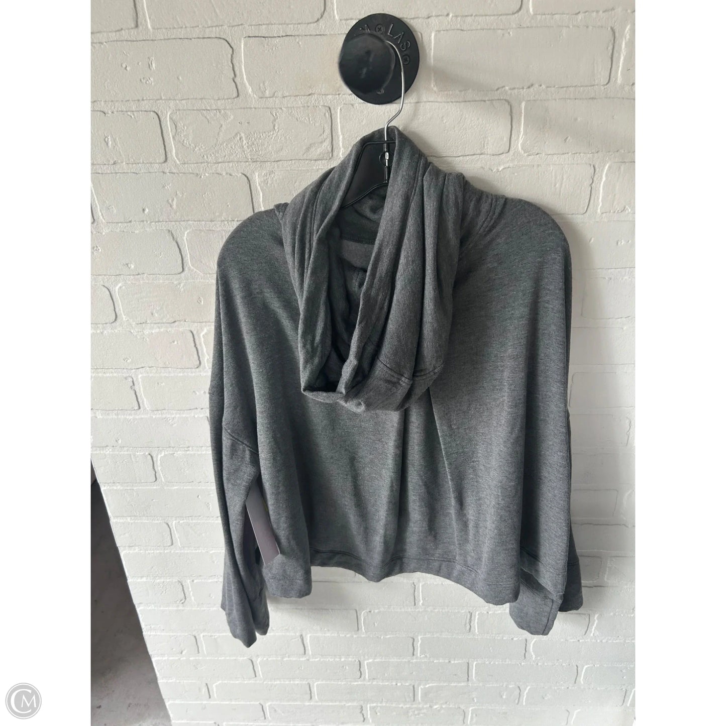 Sweatshirt Hoodie By Cmc In Grey, Size: S