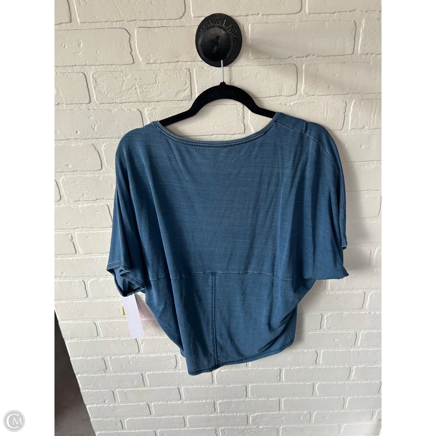 Top Short Sleeve By White House Black Market In Blue, Size: S
