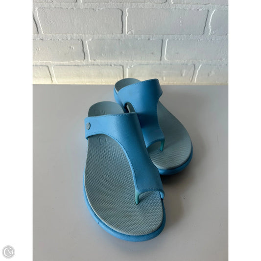 Sandals Flats By Dansko In Blue, Size: 10.5