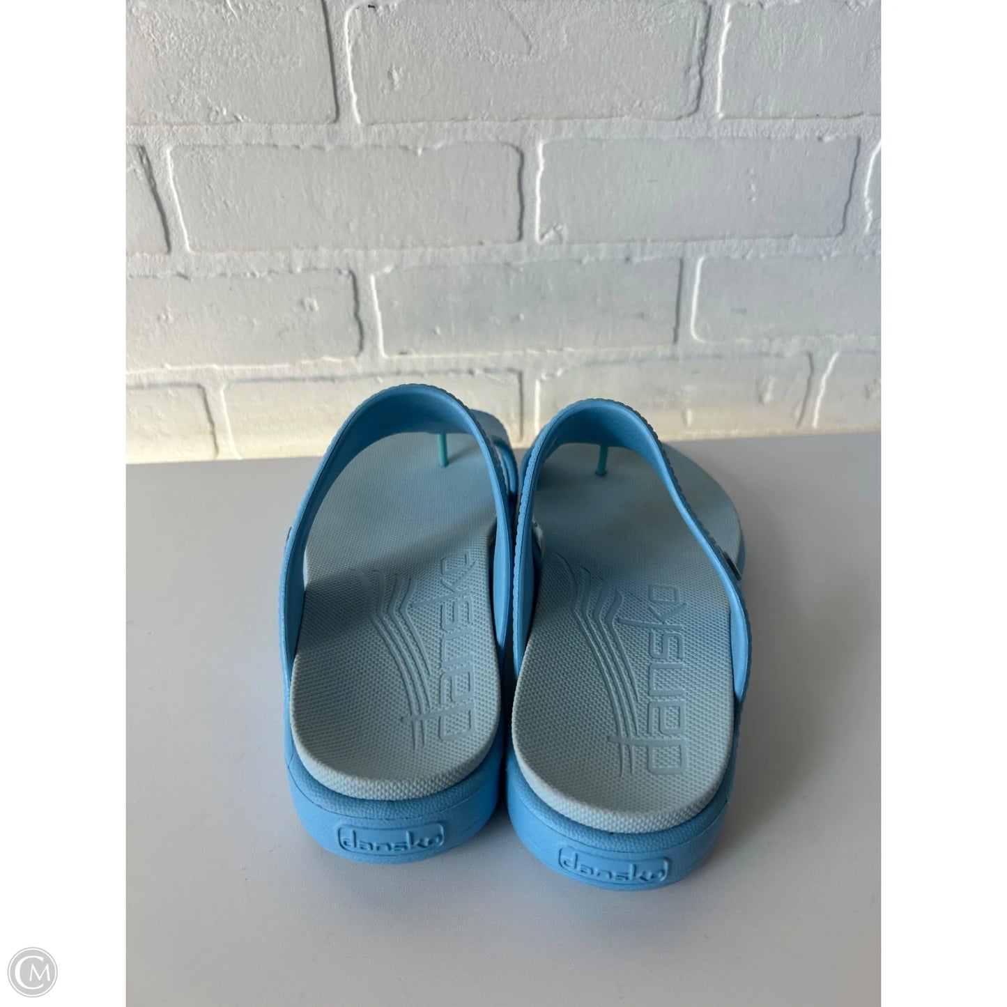Sandals Flats By Dansko In Blue, Size: 10.5