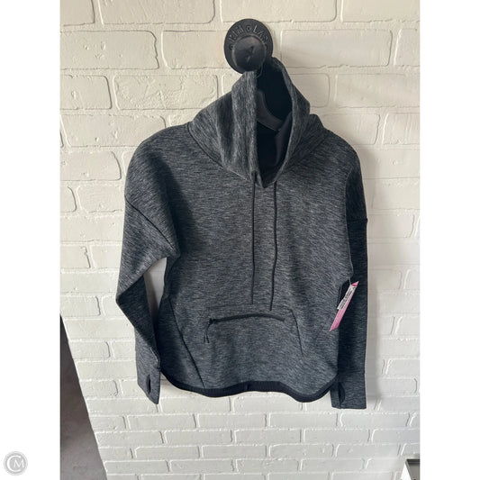 Athletic Sweatshirt Collar By Clothes Mentor In Grey, Size: Xs