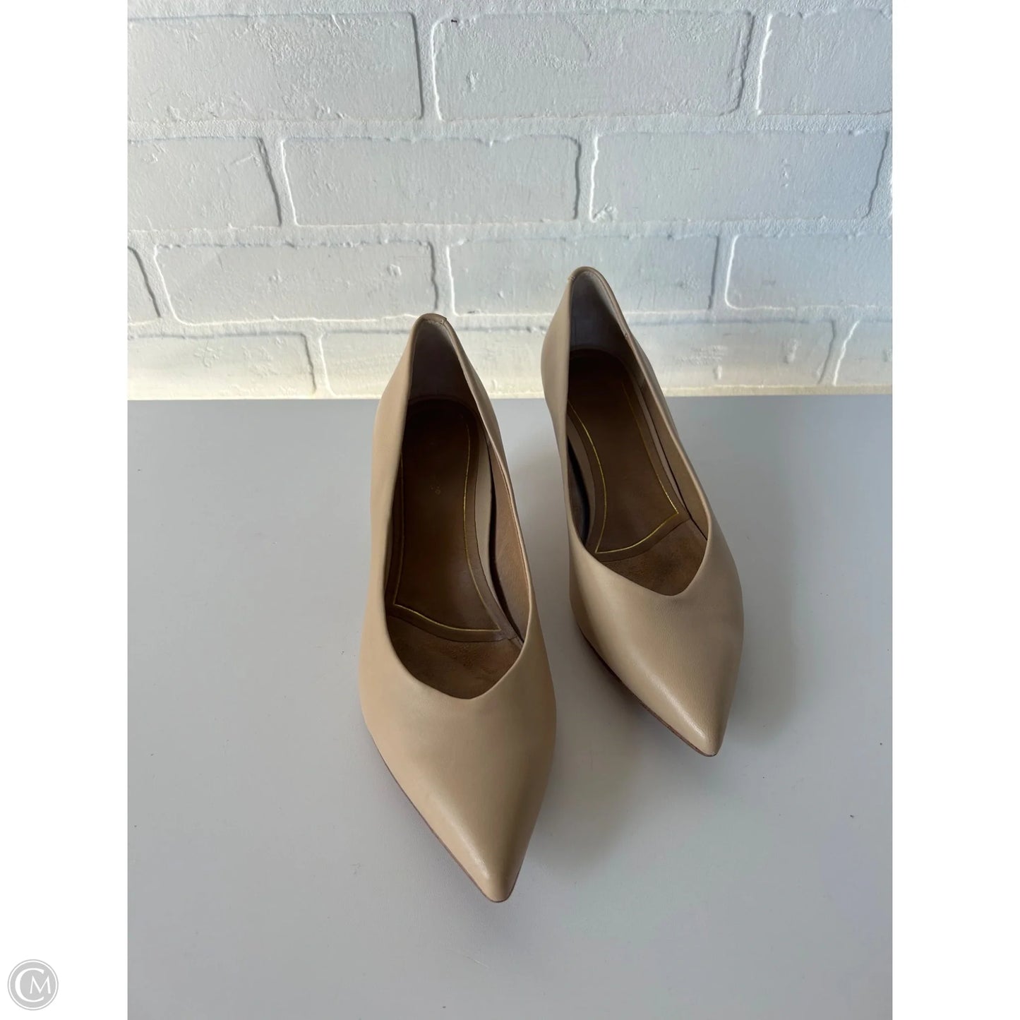 Shoes Heels Kitten By Vionic In Tan, Size: 10