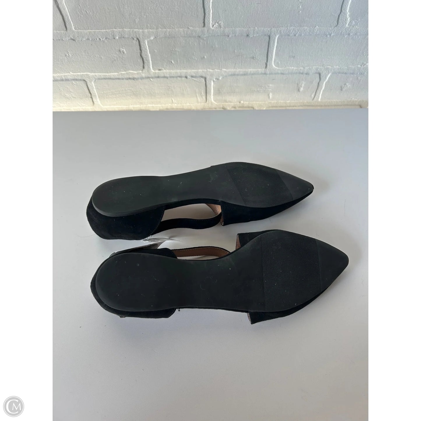 Shoes Flats By Dressbarn In Black, Size: 10