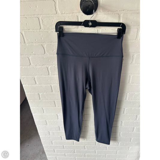 Athletic Leggings By Quince In Blue, Size: 12