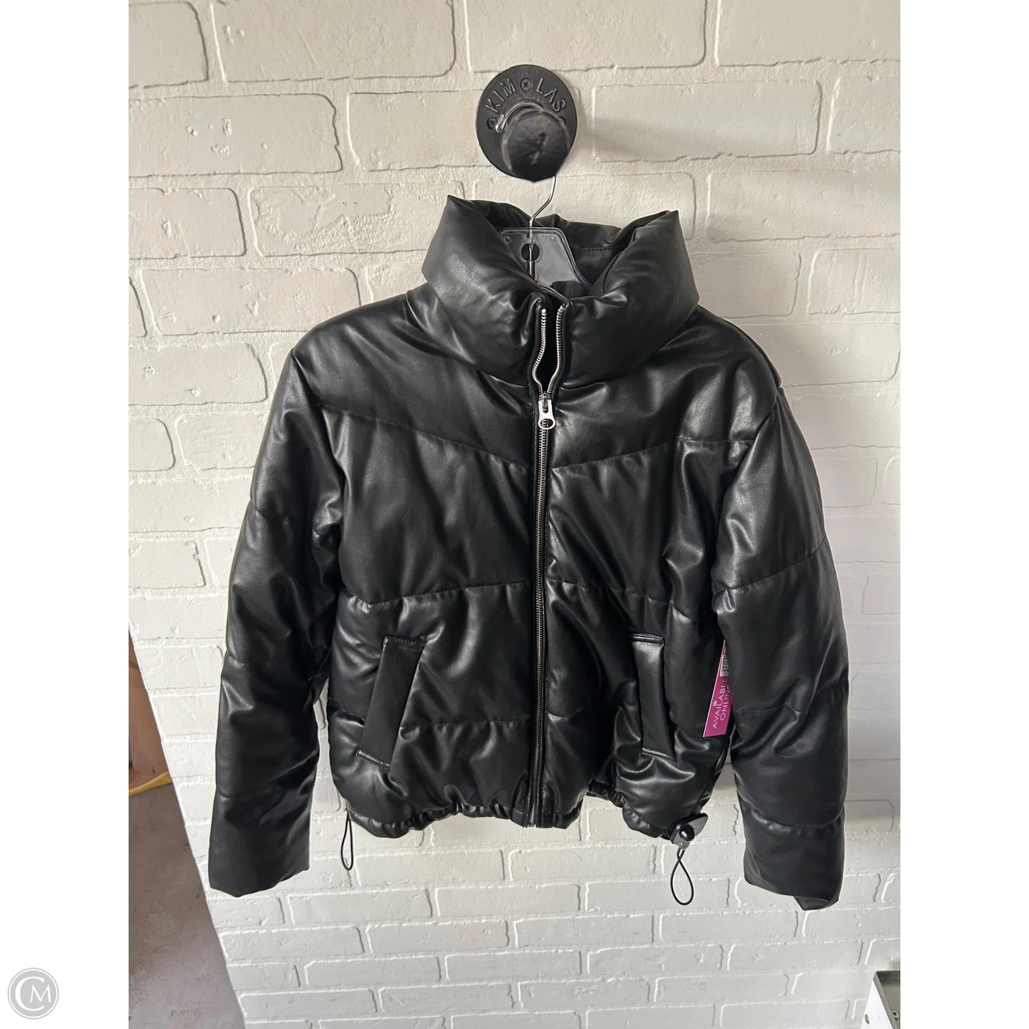 Jacket Puffer & Quilted By Divided In Black, Size: Xs