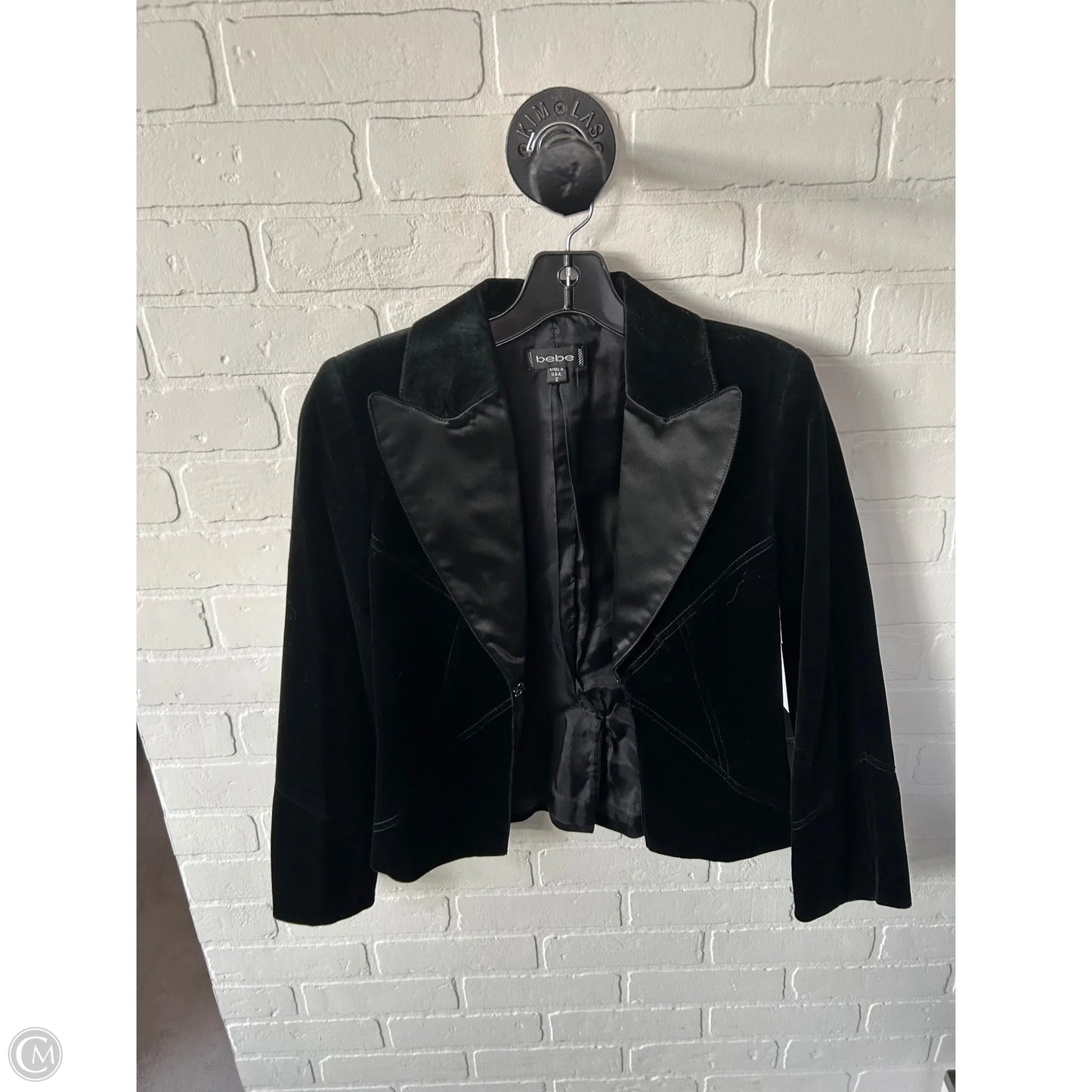 Blazer By Bebe In Black, Size: Xs