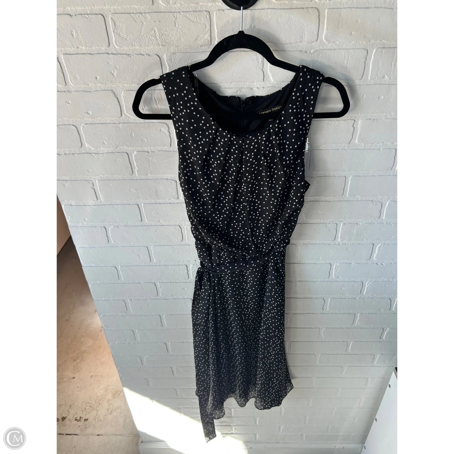 Dress Casual Midi By Always Indigo In Black & White, Size: Xl