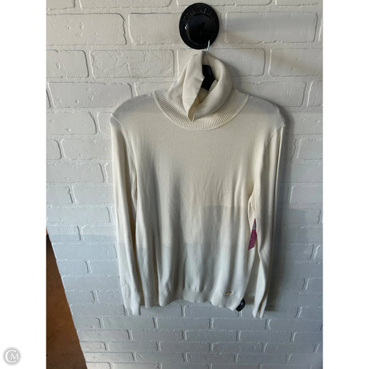 Sweater By Calvin Klein In Cream, Size: M