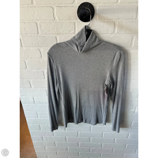 Top Long Sleeve By Truth In Grey, Size: M