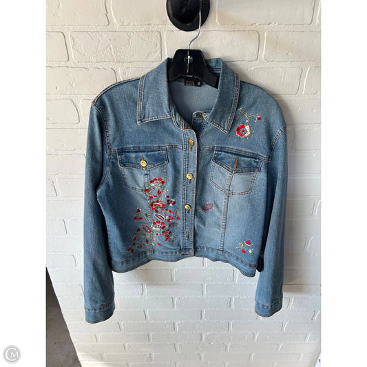 Jacket Denim By Cmc In Blue Denim, Size: M