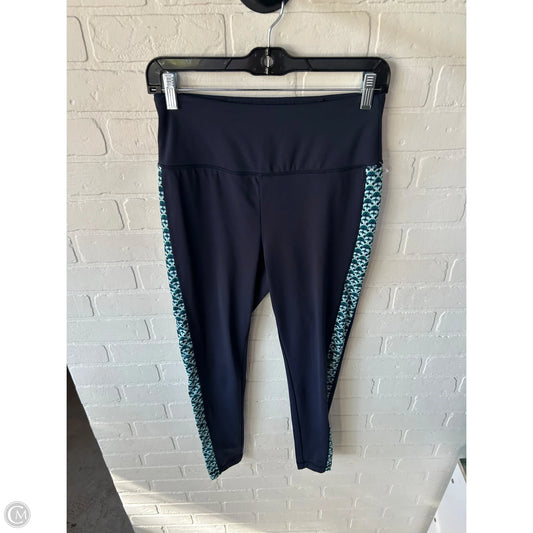 Athletic Leggings By Talbots In Blue, Size: 4