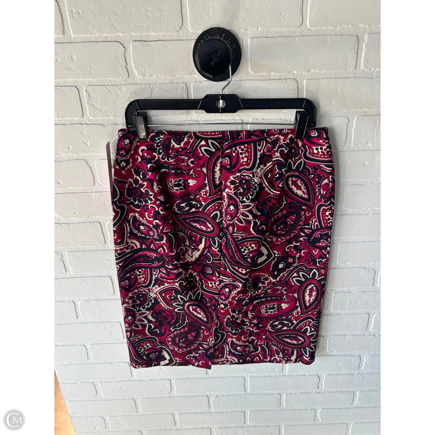 Skirt Midi By Talbots In Blue & Pink, Size: 6