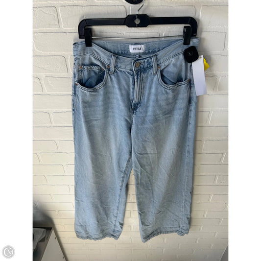 Jeans Wide Leg By Pistola In Blue Denim, Size: 6