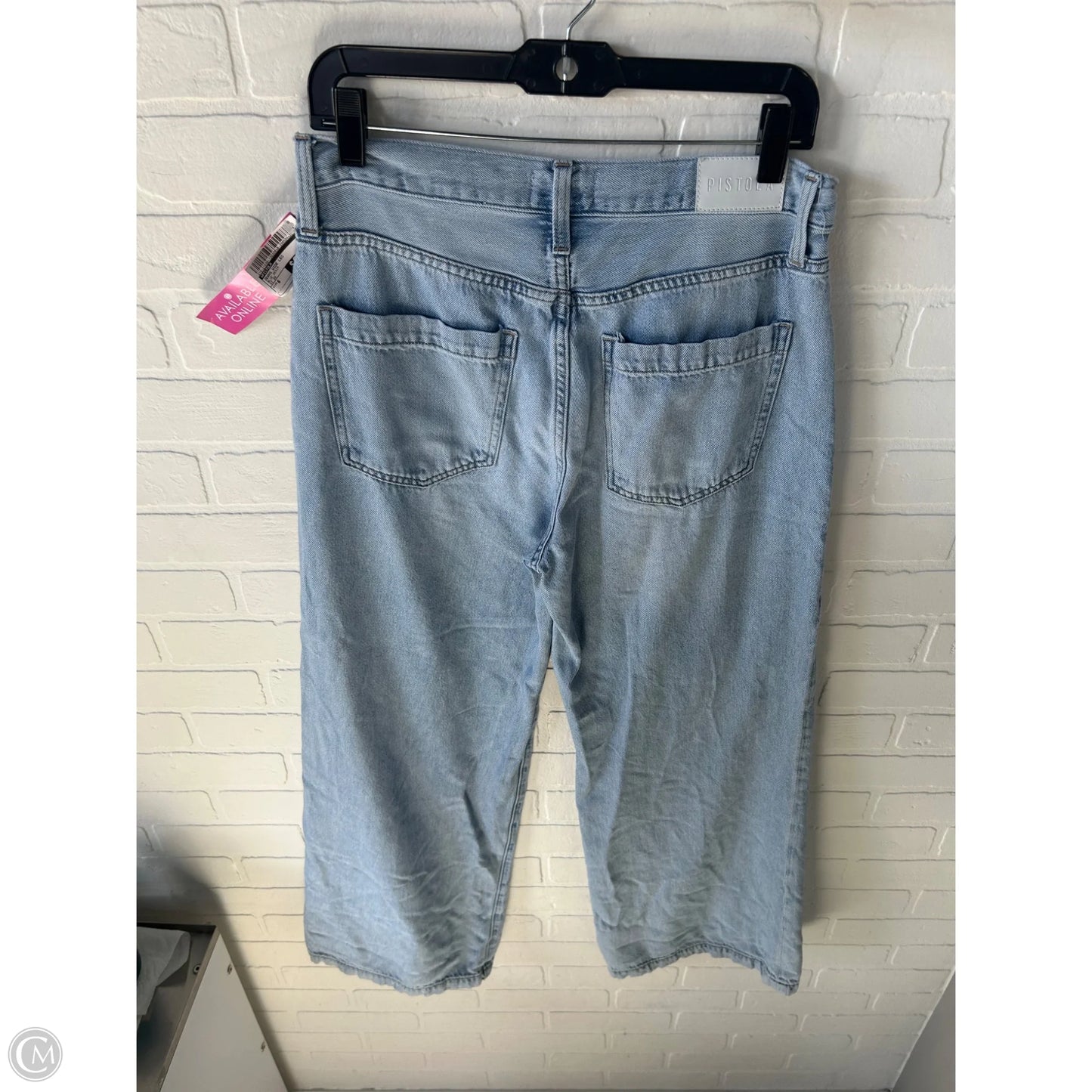 Jeans Wide Leg By Pistola In Blue Denim, Size: 6