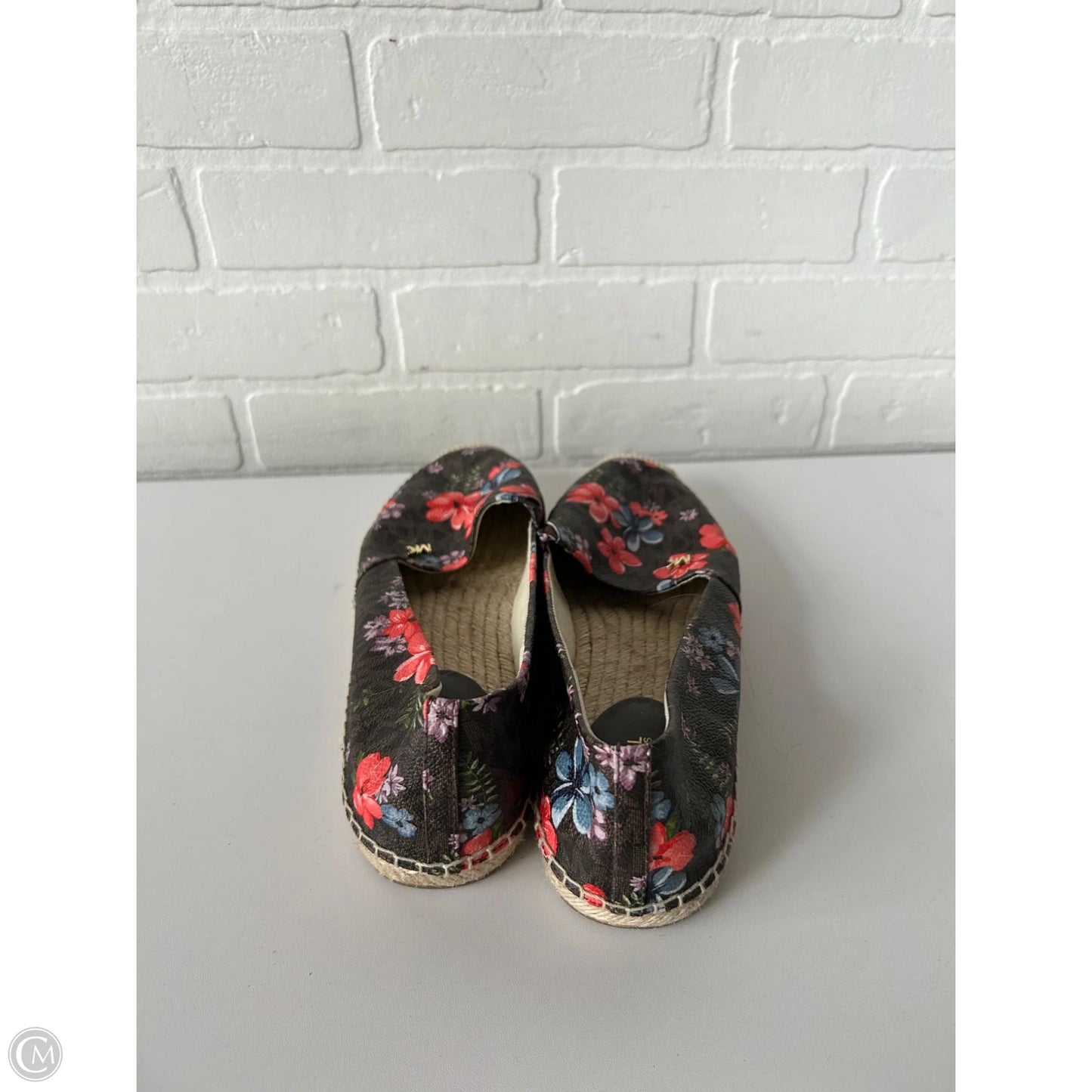 Shoes Flats By Michael By Michael Kors In Brown & Orange, Size: 10