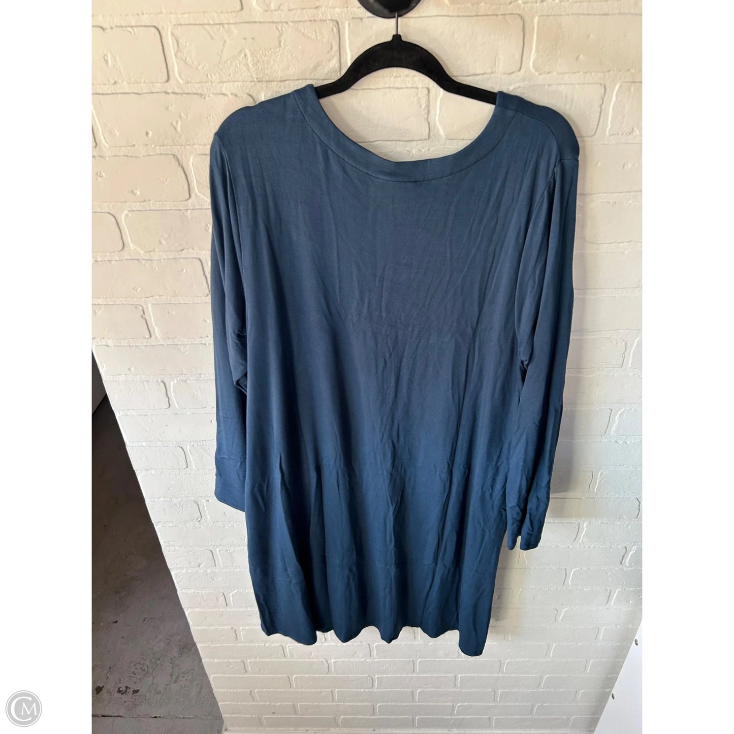 Dress Casual Midi By Pure Jill In Blue, Size: Xl