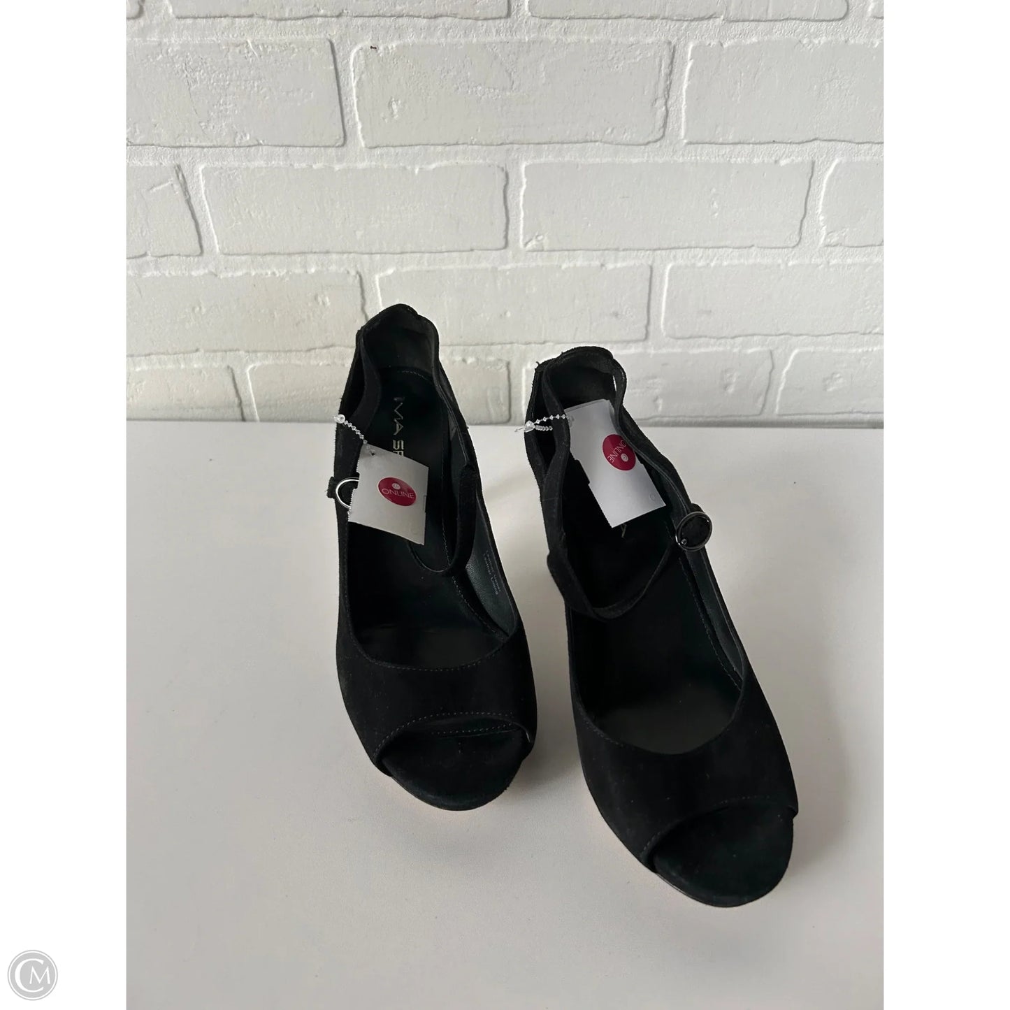 Shoes Heels Stiletto By Via Spiga In Black, Size: 7