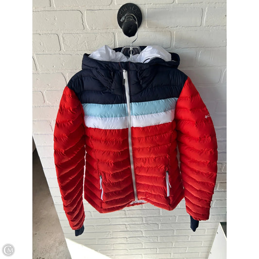 Coat Parka By Columbia In Red, Size: L