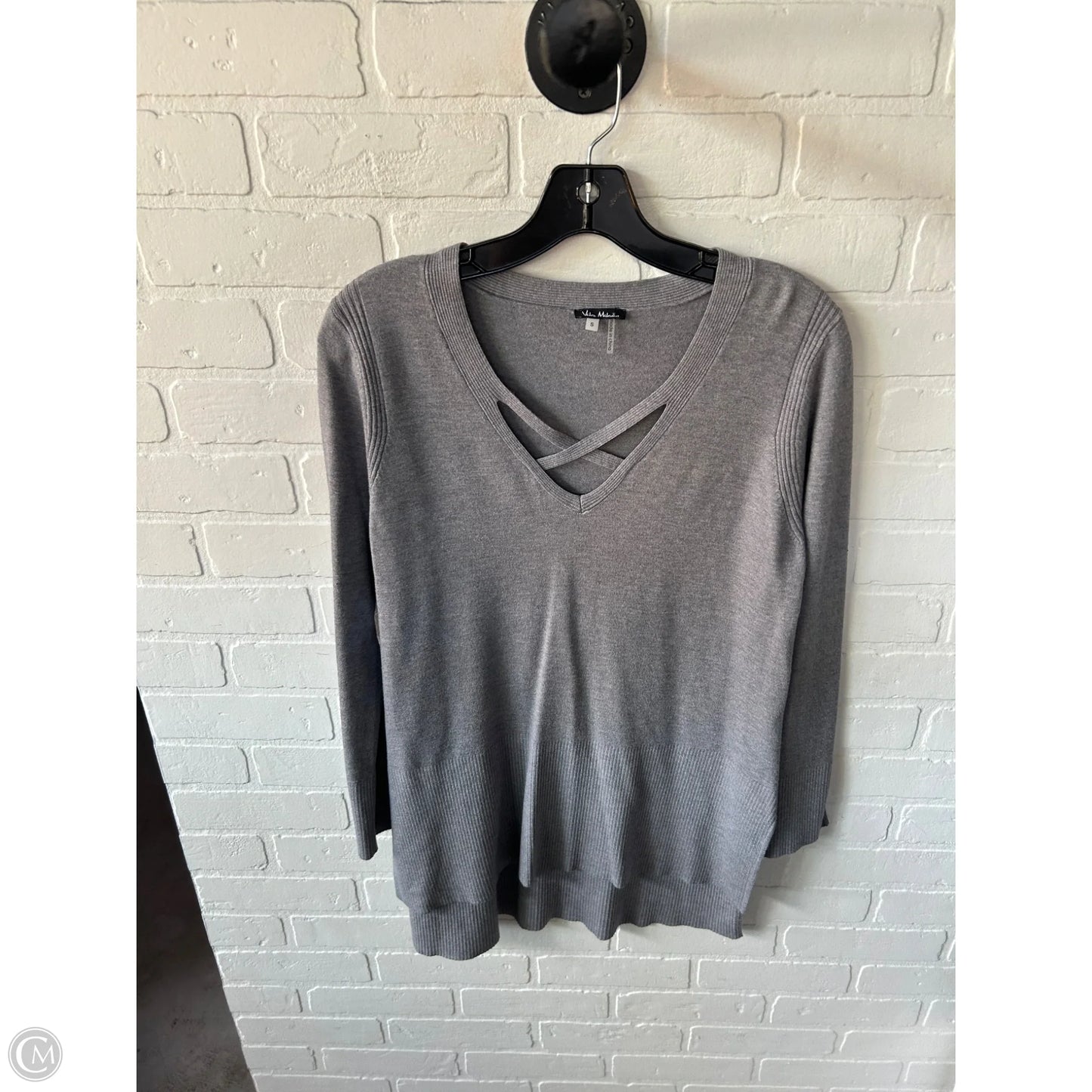 Sweater By Vila Milano In Grey, Size: S