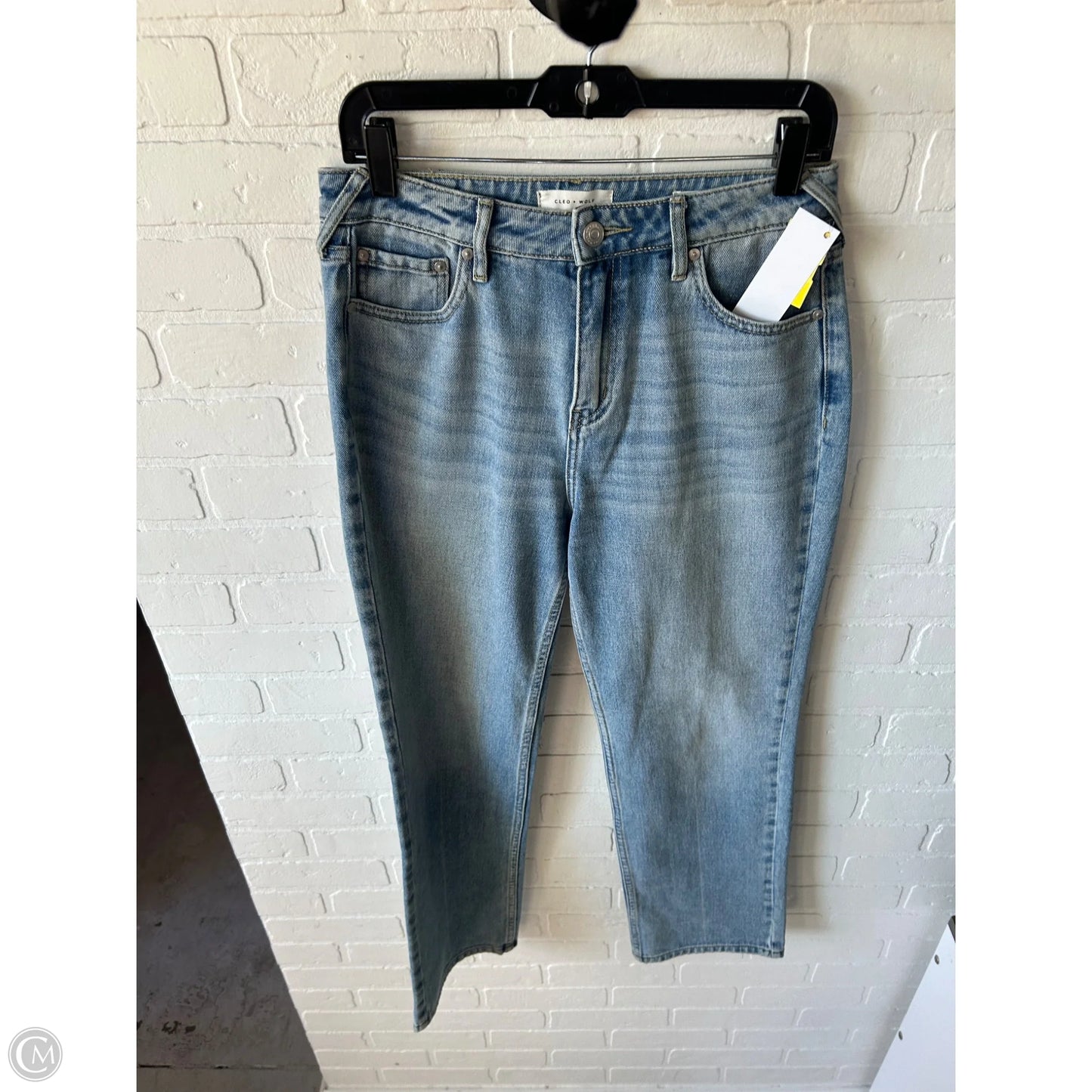 Jeans Straight By Clothes Mentor In Blue Denim, Size: 4