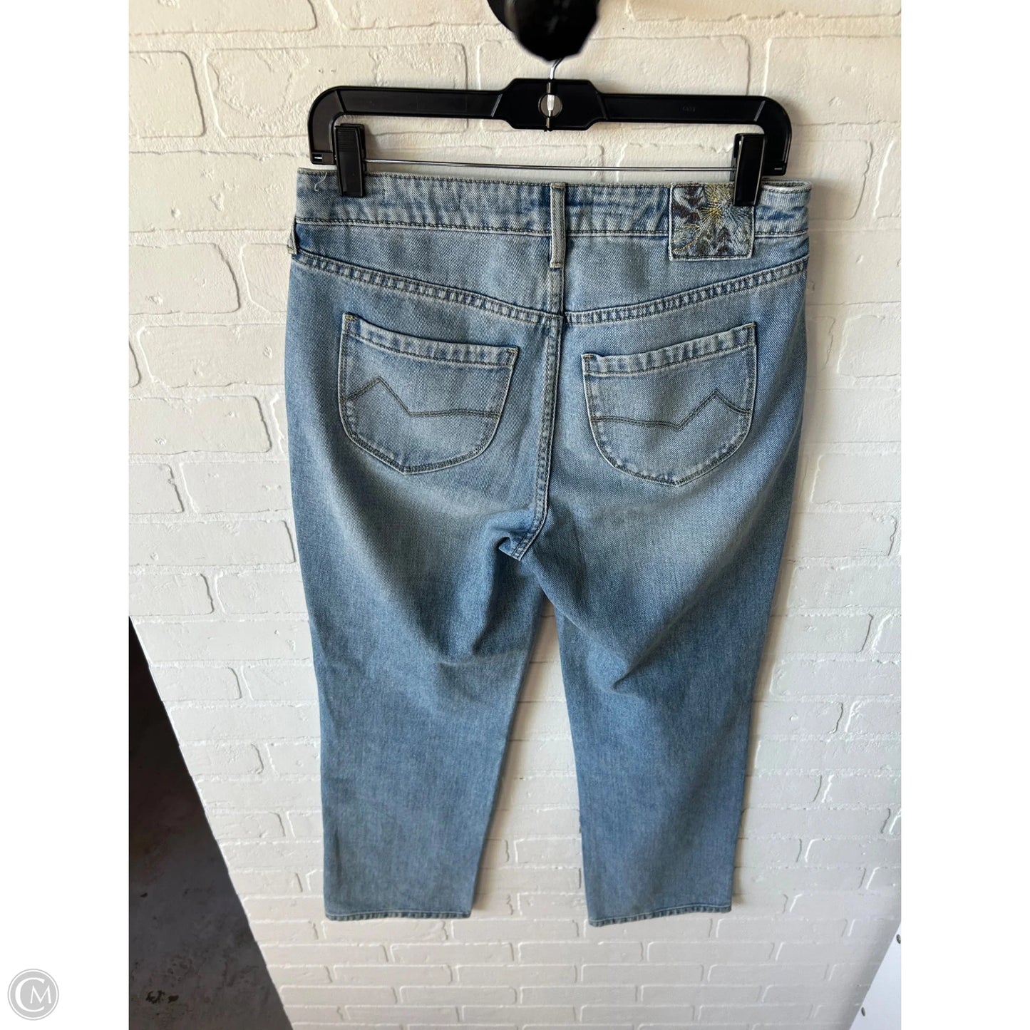Jeans Straight By Clothes Mentor In Blue Denim, Size: 4