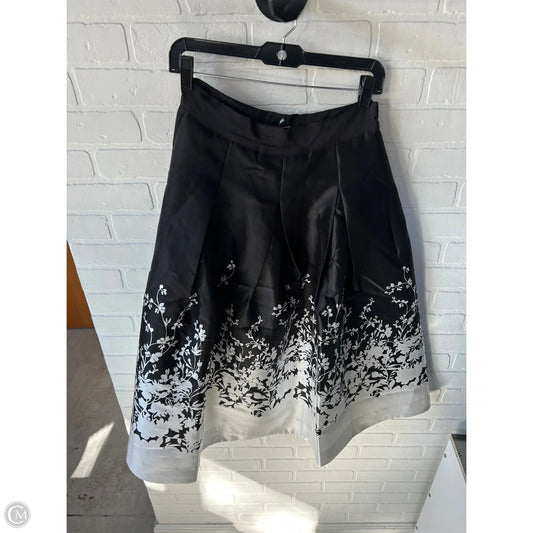 Skirt Midi By White House Black Market In Black & White, Size: 6