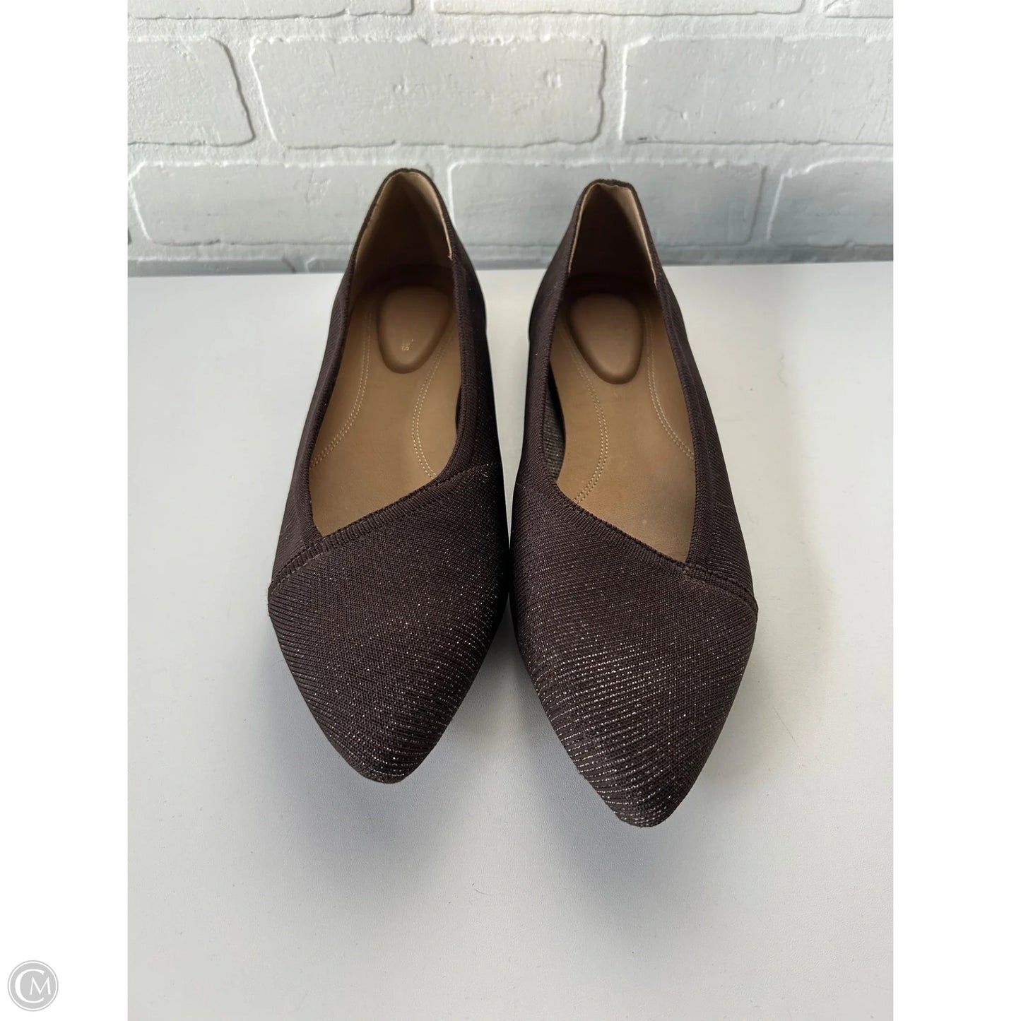 Shoes Flats By Hush Puppies In Brown, Size: 11