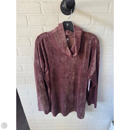 Tunic Long Sleeve By Pure Jill In Pink, Size: Xl