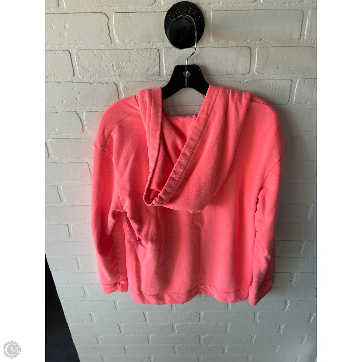 Sweatshirt Hoodie By Talbots In Orange, Size: Lp