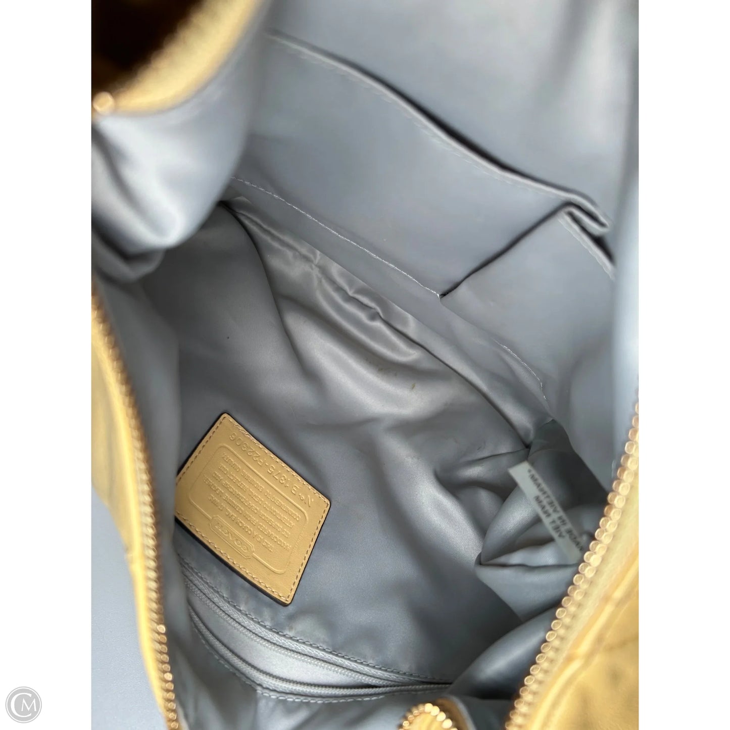 Handbag Designer By Coach, Size: Medium