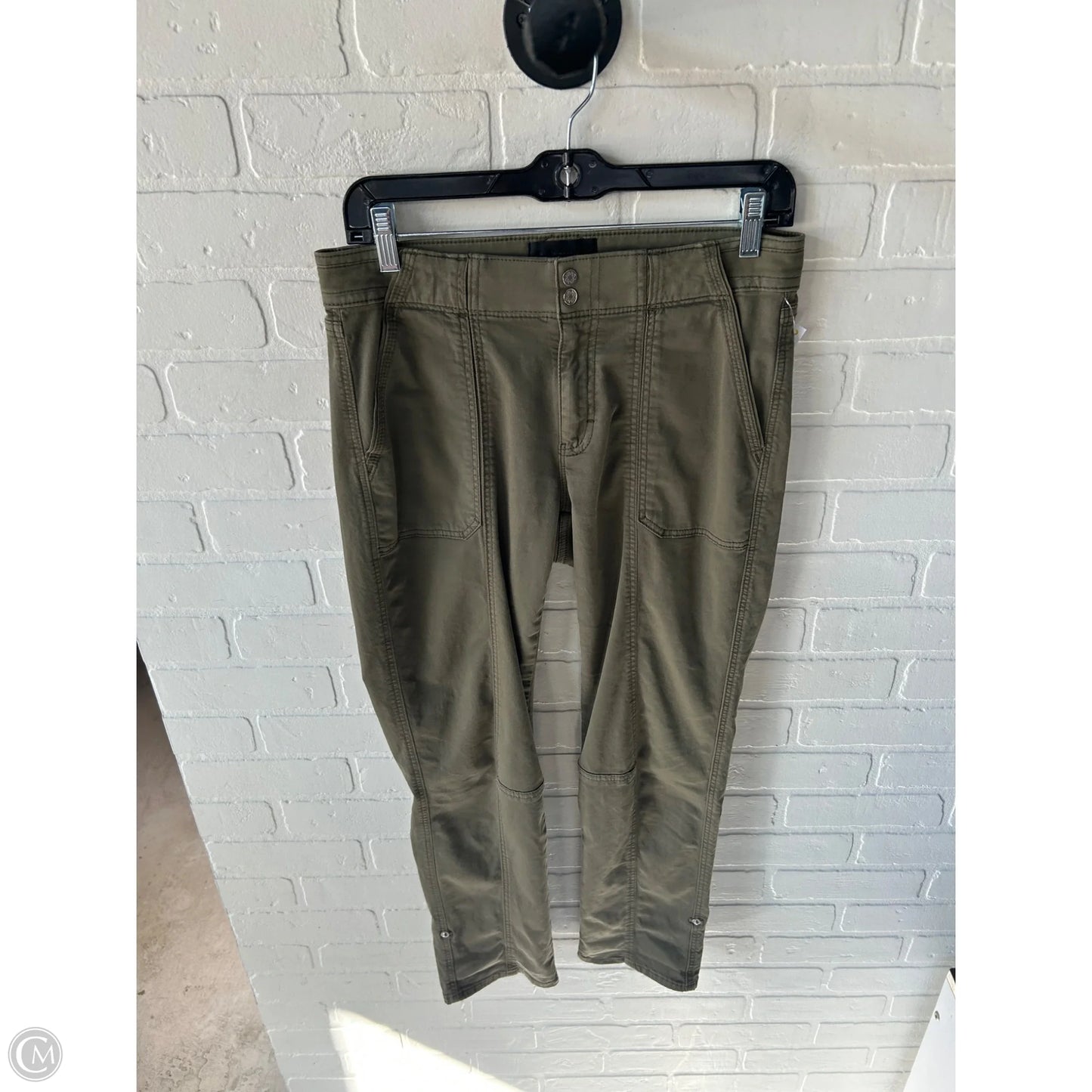 Pants Cropped By White House Black Market In Green, Size: 4
