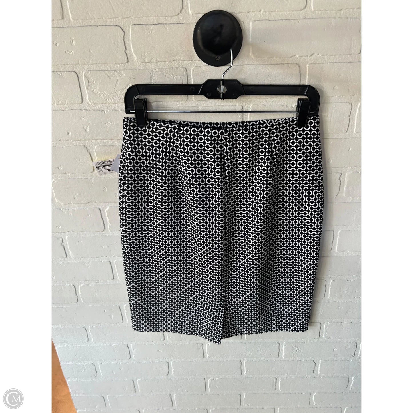 Skirt Mini & Short By J. Jill In Black & White, Size: 0