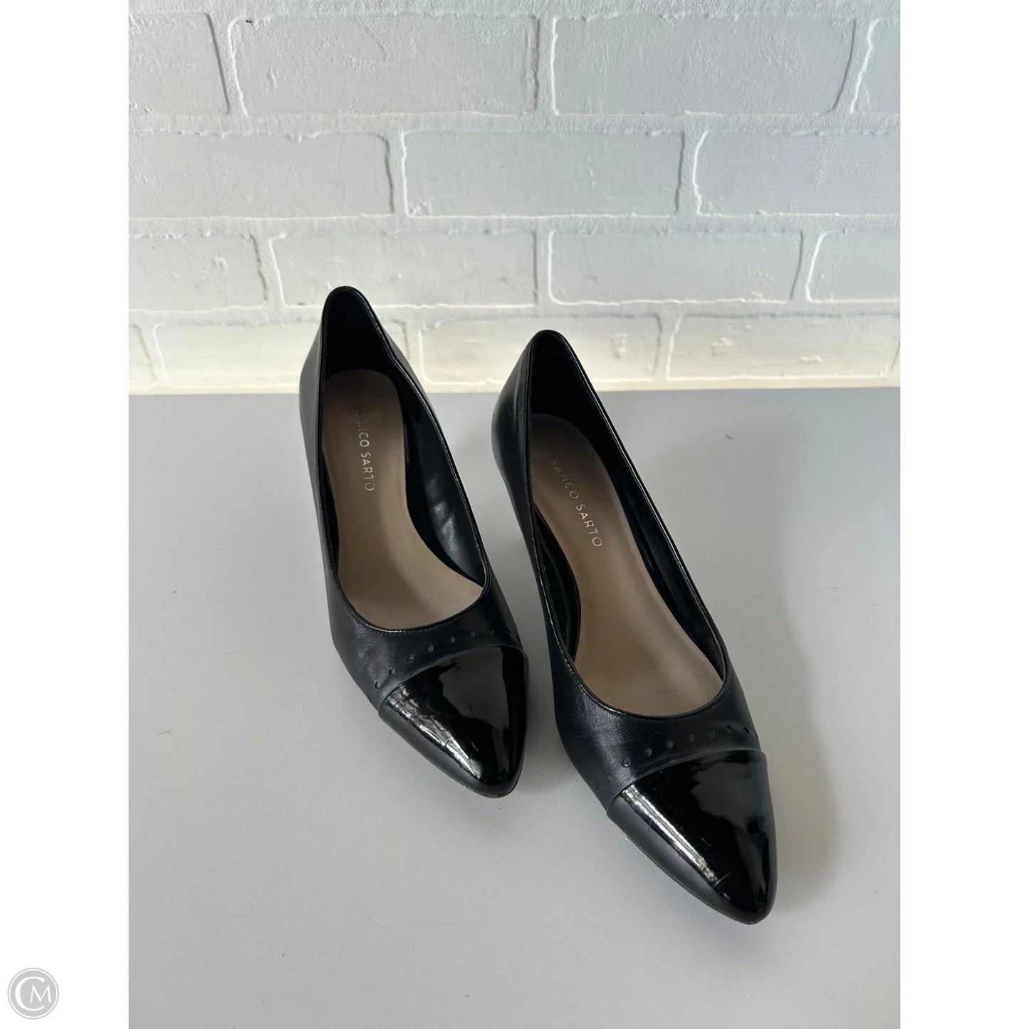 Shoes Heels Stiletto By Franco Sarto In Black, Size: 8.5