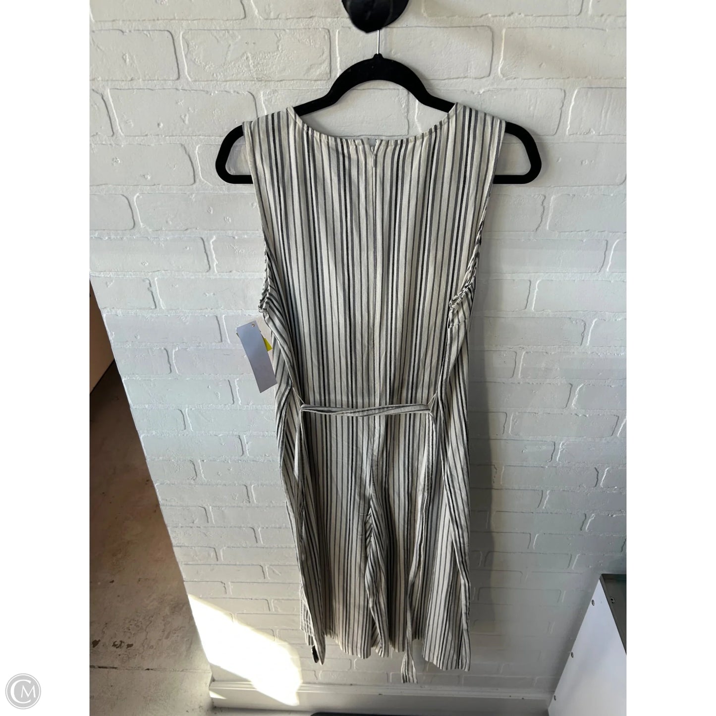 Jumpsuit By Universal Standard In Black & Cream, Size: L