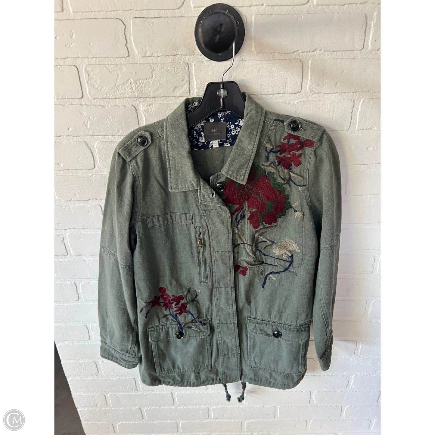 Jacket Other By Clothes Mentor In Green, Size: S