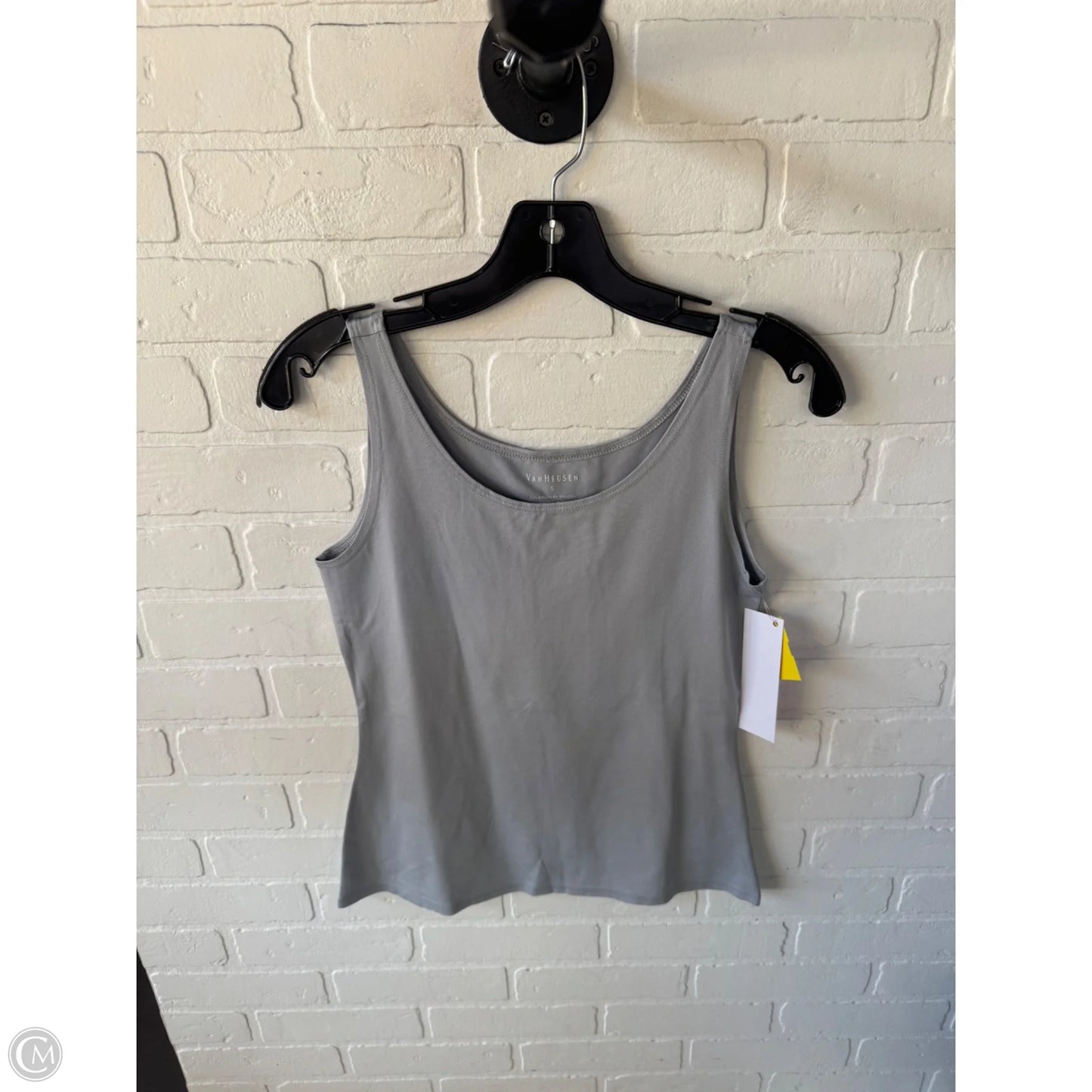 Tank Top By Van Heusen In Grey, Size: S