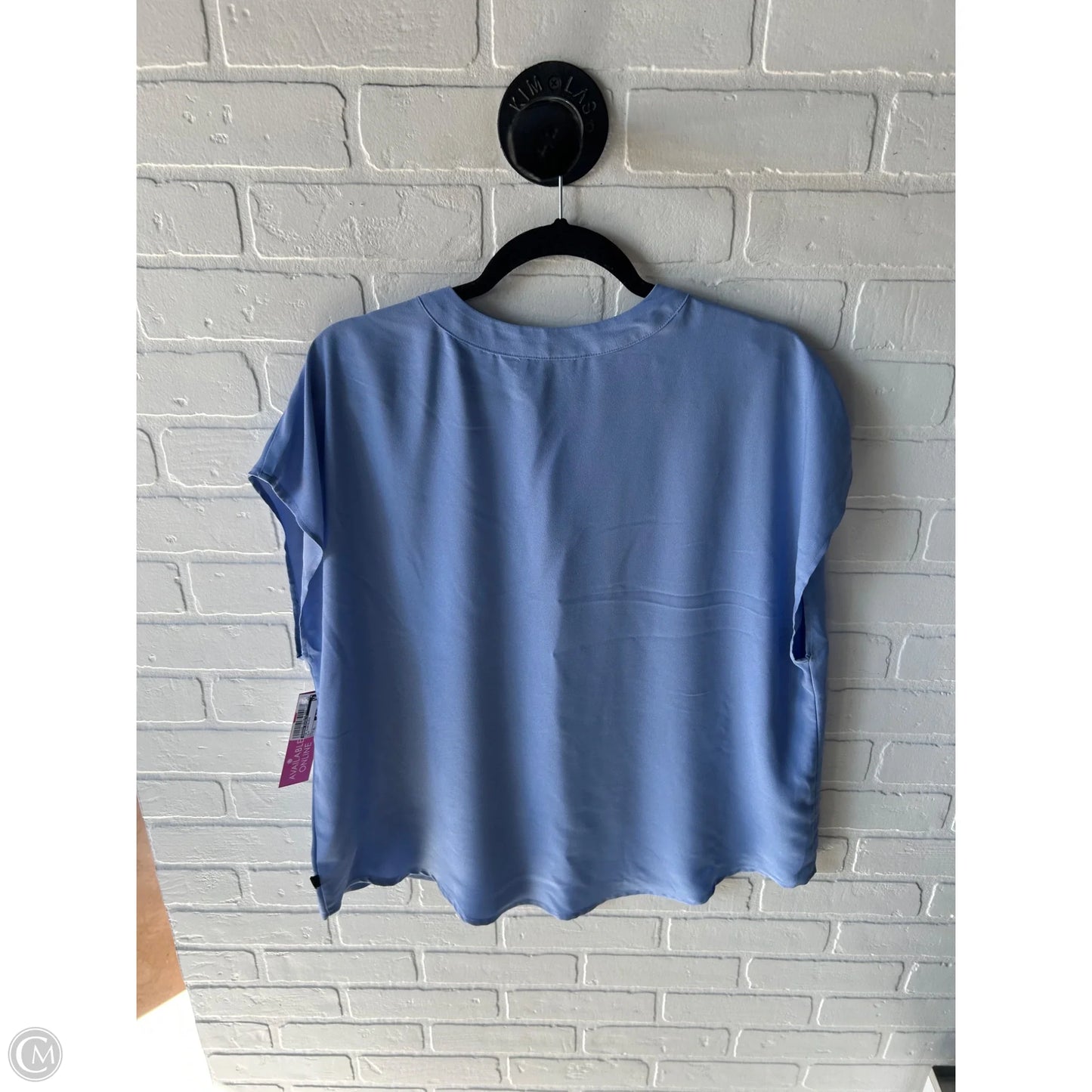 Top Sleeveless By Banana Republic In Blue, Size: Xl