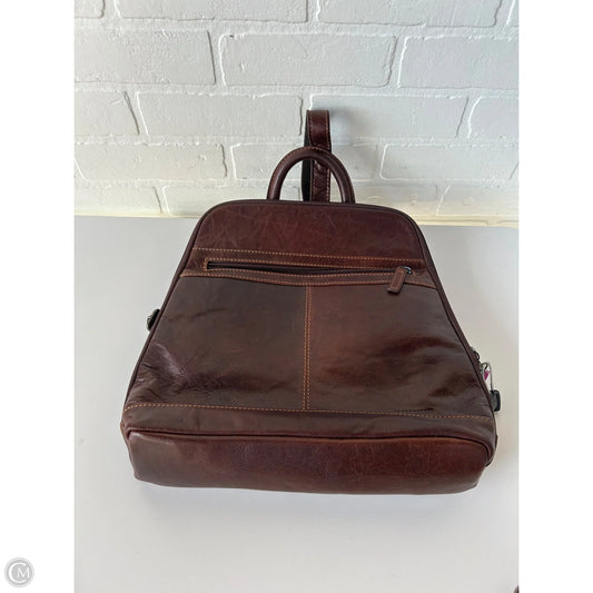 Backpack Leather By Cma, Size: Small