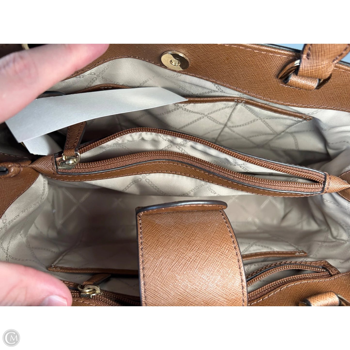 Handbag Designer By Michael Kors, Size: Large