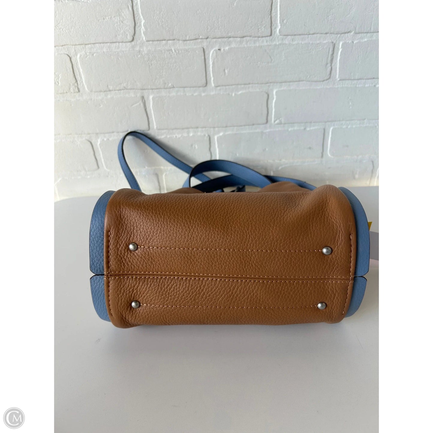 Handbag Leather By Cmc, Size: Small