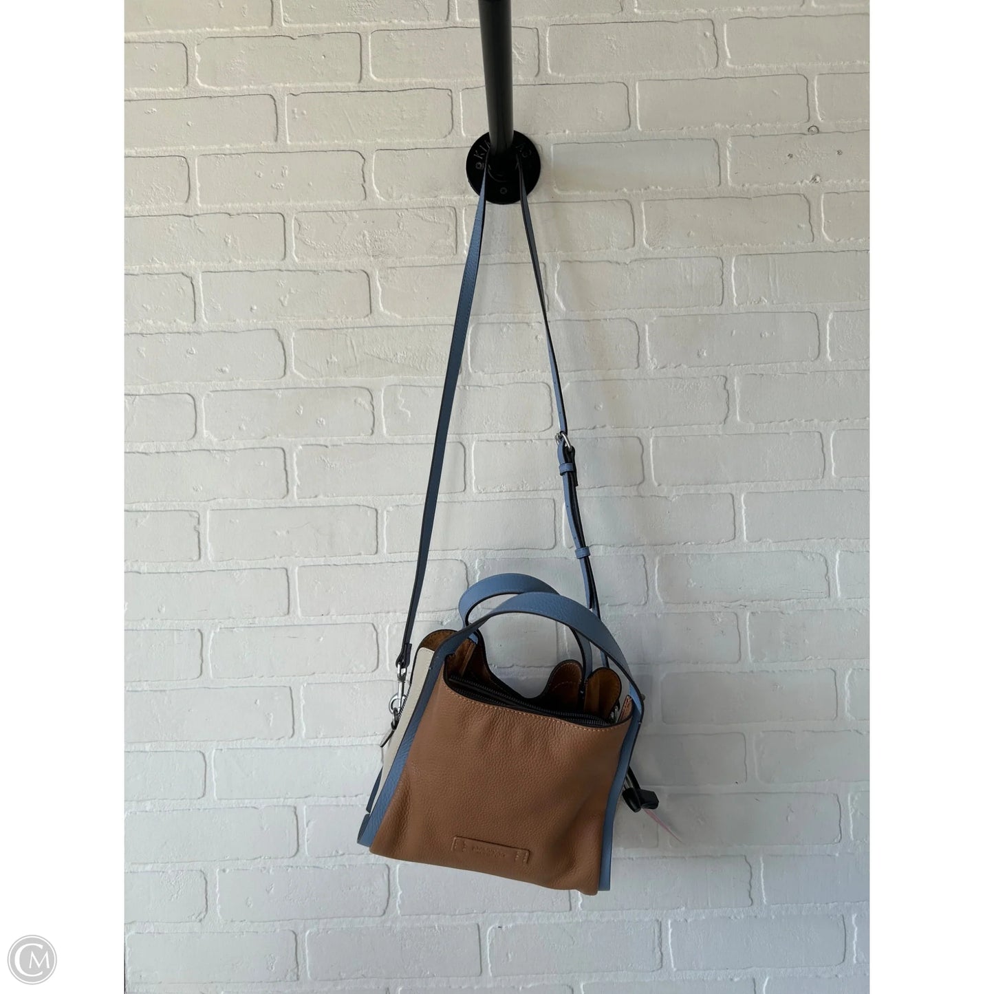 Handbag Leather By Cmc, Size: Small