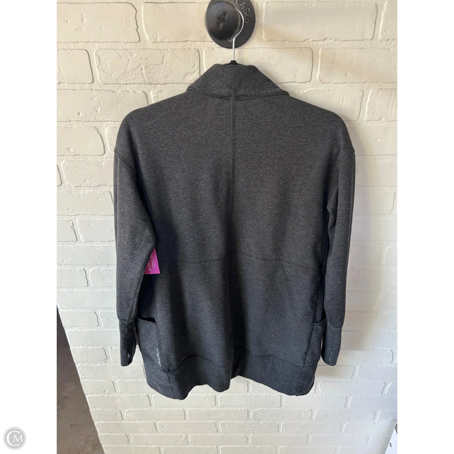 Cardigan By Eddie Bauer In Grey, Size: Xs