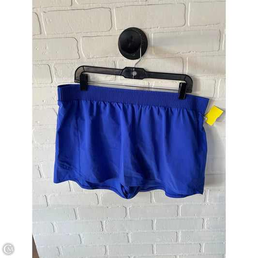 Athletic Shorts By Calia In Blue, Size: 14