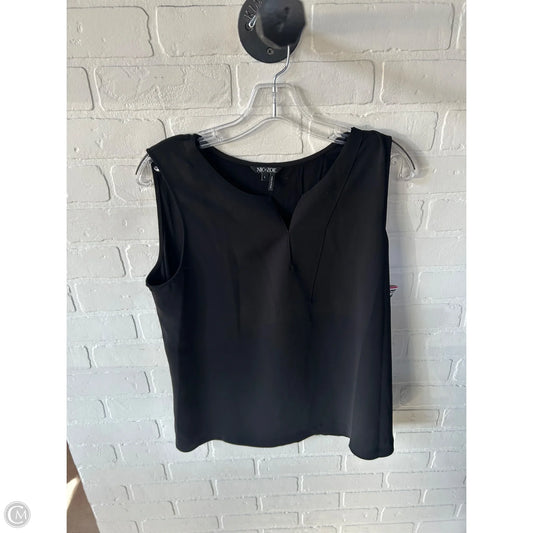 Top Sleeveless By Nic + Zoe In Black, Size: L